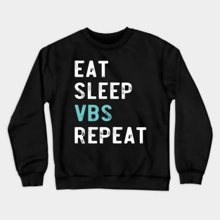 Repeat VBS Design Crewneck Sweatshirt